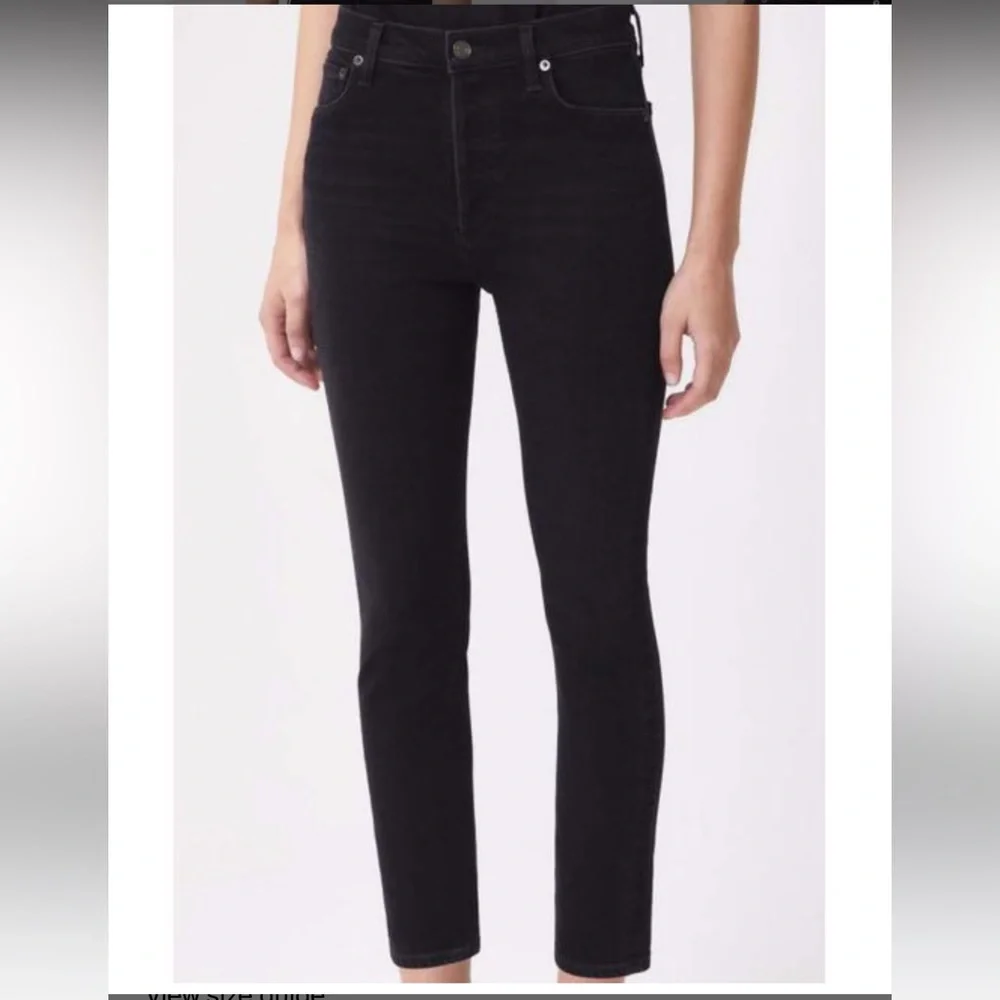 AGOLDE Black Skinny Jeans - Mid-rise - Picture 4 of 11